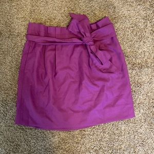 Jcrew purple skirt